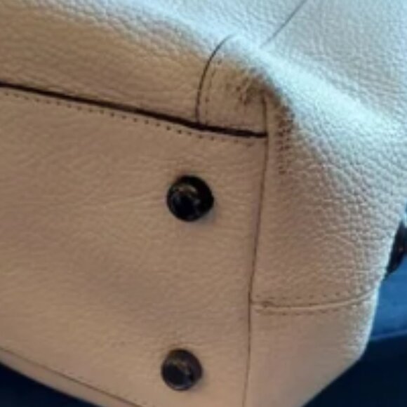 COACH Edie Leather Shoulder Bag Satchel/Shoulder Bag - Picture 13 of 13